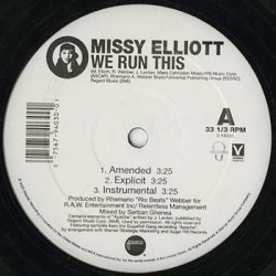 画像1: Missy Elliott ‎/ We Run This c/w Irresistible Delicious