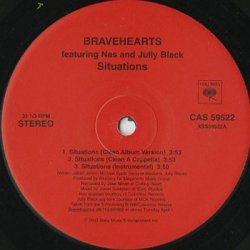 画像1: Bravehearts Featuring Nas And Jully Black ‎/ Situations