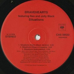 画像1: Bravehearts Featuring Nas And Jully Black ‎/ Situations