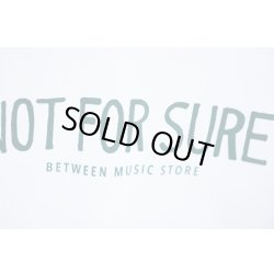 画像4: NOT FOR SURE T-SHIRT (WHITE/GREEN)