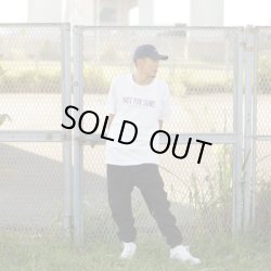 画像6: NOT FOR SURE T-SHIRT (WHITE/NAVY)