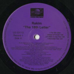 画像2: Rakim / The 18th Letter