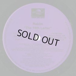画像2: Rakim / The 18th Letter