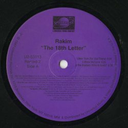 画像3: Rakim / The 18th Letter