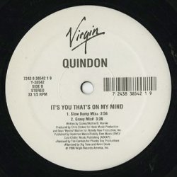 画像3: Quindon / It’s You That’s On My Mind (12")