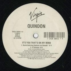 画像2: Quindon / It’s You That’s On My Mind (12")