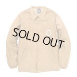 "TAMBOURINE" NYLON COACH JACKET (KHAKI)