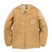 画像1: "TAMBOURINE" NYLON COACH JACKET (KHAKI) (1)