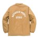 画像2: "TAMBOURINE" NYLON COACH JACKET (KHAKI) (2)