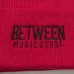 画像2: BETWEEN MUSIC STORE LOGO BEANIE (RED) (2)