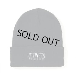 画像1: BETWEEN MUSIC STORE LOGO BEANIE (BLACK)