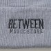 画像2: BETWEEN MUSIC STORE LOGO BEANIE (GRAY) (2)