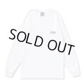 BETWEEN MUSIC STORE L/S POCKET T-SHIRT (WHITE)