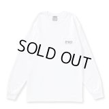 BETWEEN MUSIC STORE L/S POCKET T-SHIRT (WHITE)