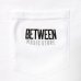 画像2: BETWEEN MUSIC STORE LOGO POCKET T-SHIRT (WHITE/BLACK) (2)