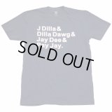 J Dilla "ALIASES" T-SHIRT (INDIGO BLUE)