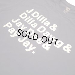 画像2: J Dilla "ALIASES" T-SHIRT (INDIGO BLUE)