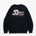 画像2: BETWEEN MUSIC 2018 LOGO CREW NECK (BLACK) (2)