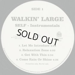 画像1: Walkin' Large / Self (Instrumentals)