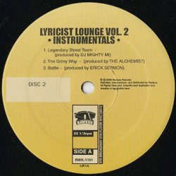 画像3: Lyricist Lounge 2 (Instrumentals)