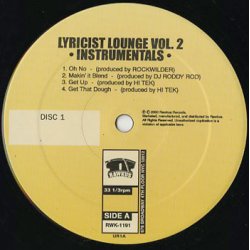 画像2: Lyricist Lounge 2 (Instrumentals)