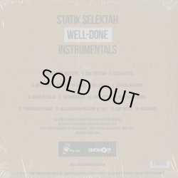 画像2: Statik Selektah / Well-Done Instrumentals