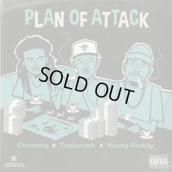 画像1: Curren$y, Trademark Da Skydiver, Young Roddy / Plan Of Attack