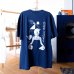 画像1: ADU PARADISE TEE (INDIGO BLUE) by thePOPMAG STORE (1)