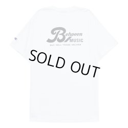 画像1: BETWEEN MUSIC 2020 LOGO T-SHIRT (WHITE)