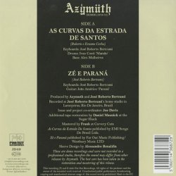画像2: Azymuth / Demos 1973-75: As Curvas Da Estrada de Santos c/w Ze E Parana