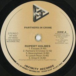 画像3: Rupert Holmes / Partners In Crime