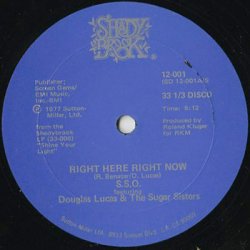 画像1: The S.S.O. Orchestra Featuring Douglas Lucas & The Sugar Sisters / Right Here Right Now c/w Give A Damn