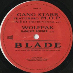画像3: Gang Starr / Wolfpak - 1/2 & 1/2