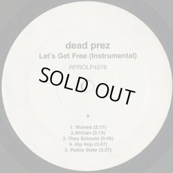 画像1: Dead Prez / Let's Get Free (Instrumentals) 