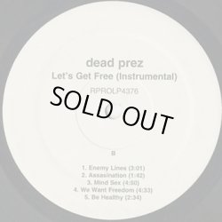 画像2: Dead Prez / Let's Get Free (Instrumentals) 