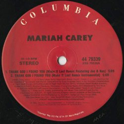 画像3: Mariah Carey feat. JOE & NAS / Thank God I Found You (12inch)