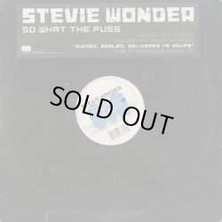 画像1: Stevie Wonder / So What The Fuss (12inch)