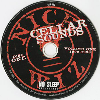 Nick Wiz ‎/ Cellar Sounds Volume. 1 :1992-1998 (CD)