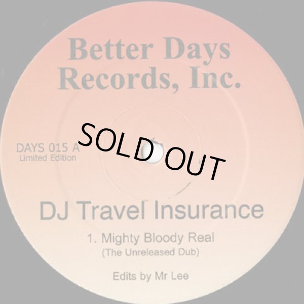 画像1: DJ Travel Insurance / Mighty Bloody Real (1)