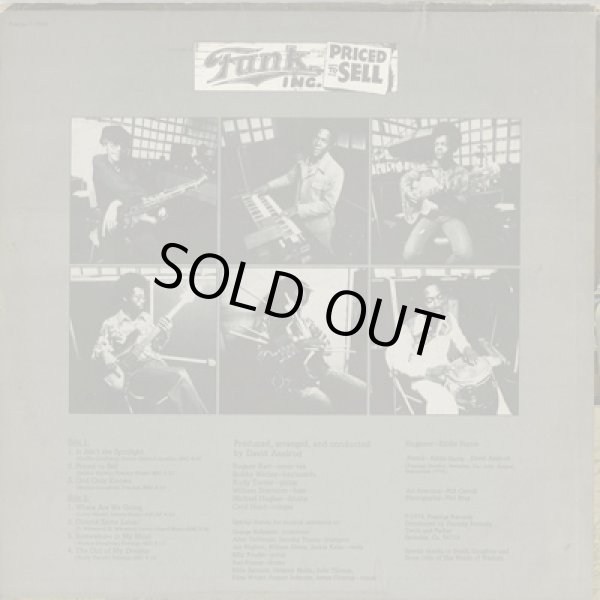 画像2: Funk Inc. /  Priced To Sell (2)