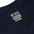 画像3: BETWEEN MUSIC STORE LOGO POCKET T-SHIRT (NAVY) (3)