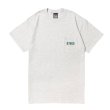 画像1: BETWEEN MUSIC STORE LOGO POCKET T-SHIRT (ASH) (1)