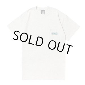 画像: BETWEEN MUSIC STORE LOGO POCKET T-SHIRT (ASH)