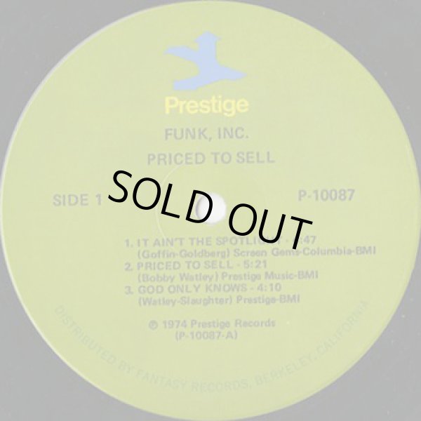 画像3: Funk Inc. /  Priced To Sell (3)