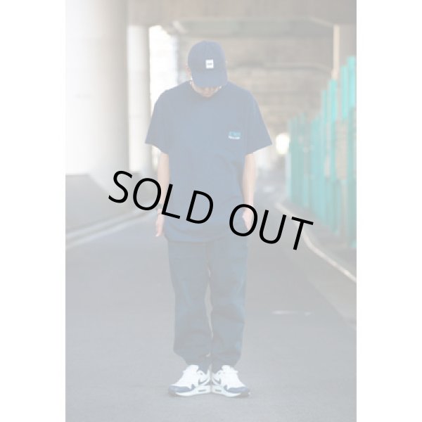 画像5: BETWEEN MUSIC STORE LOGO POCKET T-SHIRT (NAVY) (5)