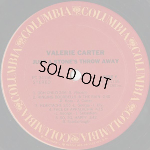 画像3: Valerie Carter ‎/ Just A Stone's Throw Away (3)
