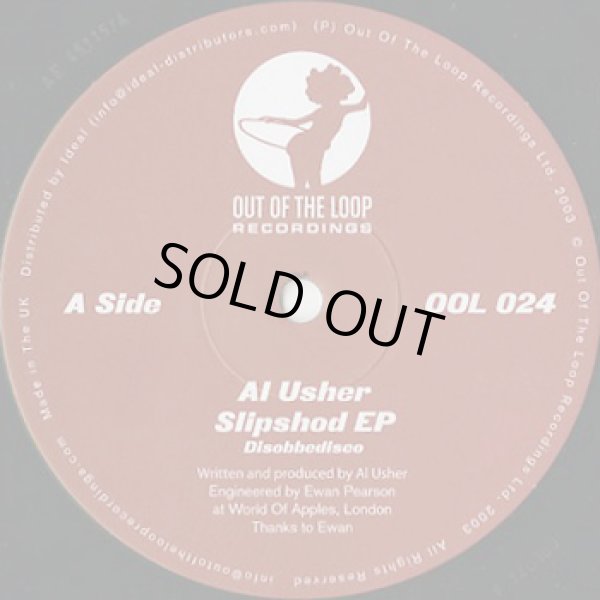 画像2: Al Usher ‎/ Slipshod EP (2)