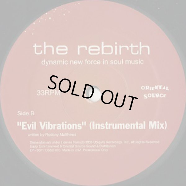 画像3: The Rebirth ‎/ Evil Vibrations (Saturday Mix) (3)