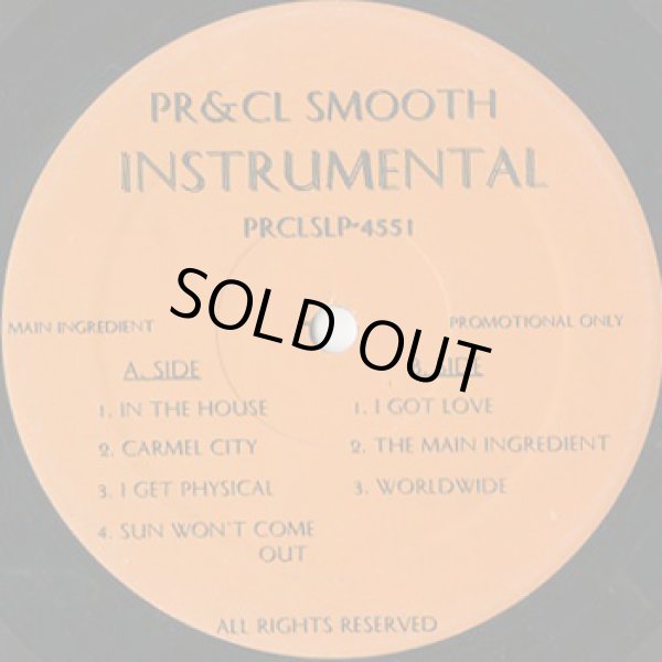 画像1: Pete Rock & C.L. Smooth / Main Ingredient - Instrumental (1)