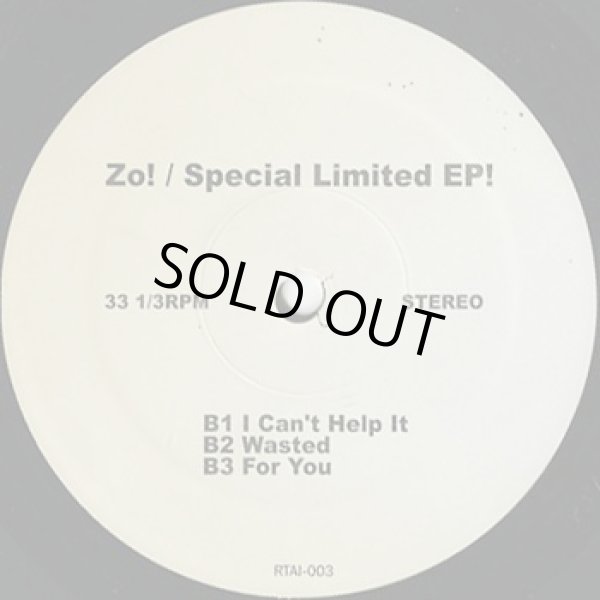 画像2: Zo! / Special Limited EP! (2)
